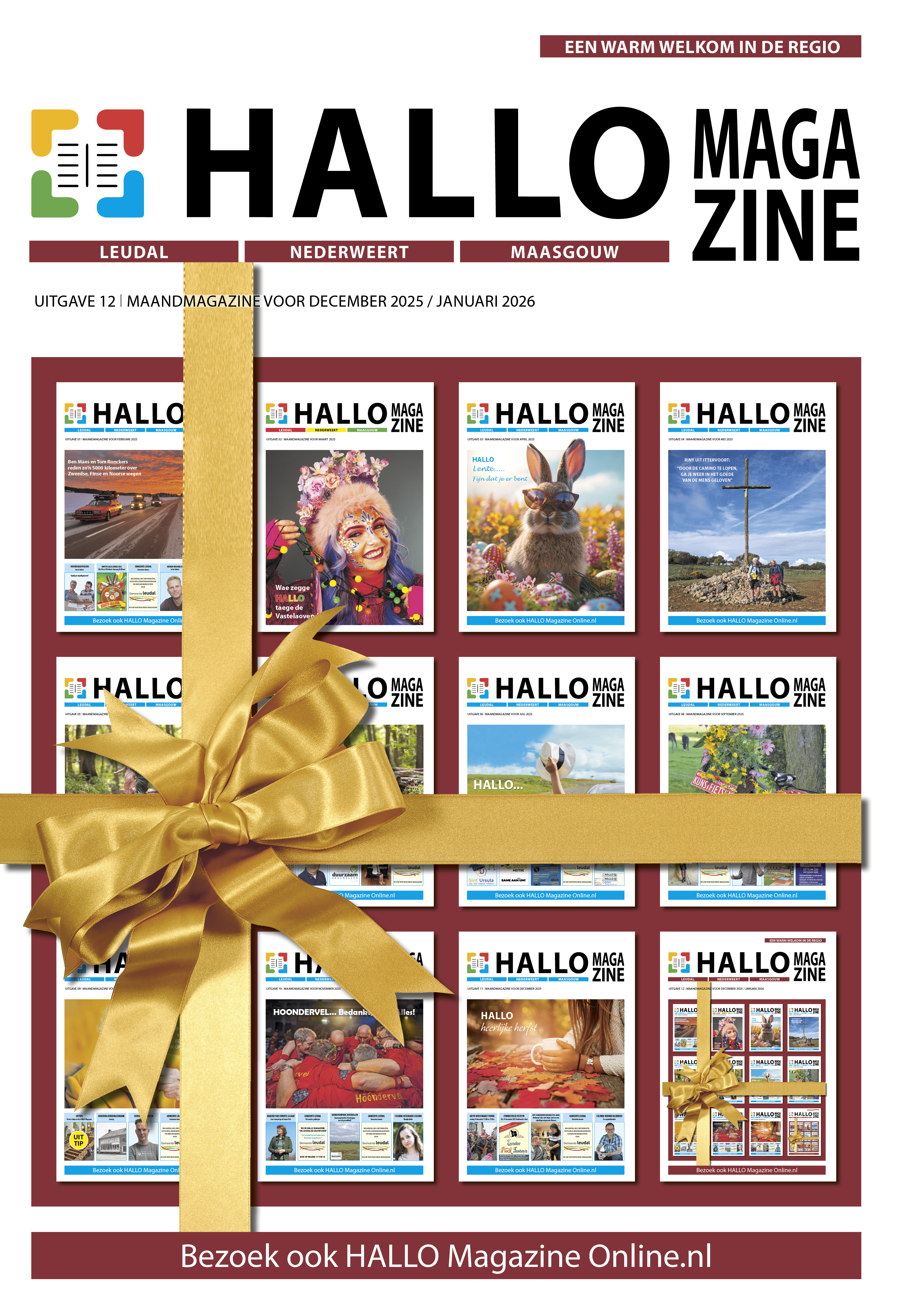  HALLO Magazine voor de feestdagen 2025 en januari 2026