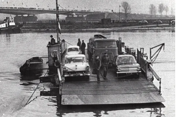 5. Laatste overtocht veer Wessem op 22 januari 1966 5. Laatste overtocht veer Wessem op 22 januari 1966