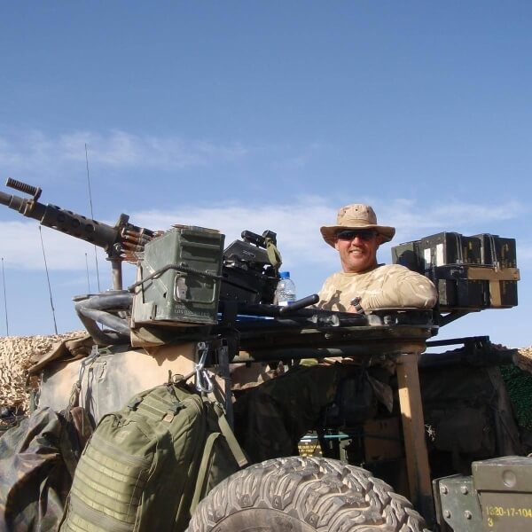 Ron Peters in Afghanistan