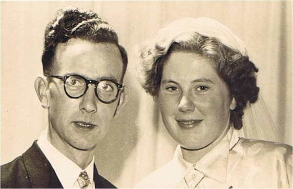 August en Martha Hermans – Timmermans zijn al meer dan zeventig jaar gelukkig met elkaar