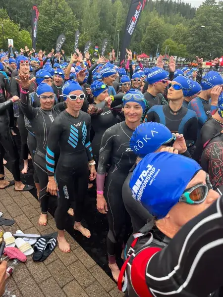 Hallo Magazine online / Ruud Bongers en Sandra Smeets uit Heythuysen namen deel aan de WK triatlon in Finland: “Ooit was ons doel finishen maar nu gaan we voor het podium”