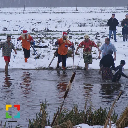 1 januari Nieuwjaarsduik in Grathem voor de echte ‘diehards’