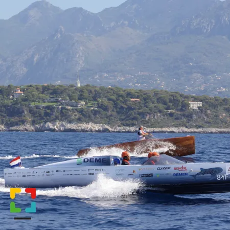 HALLO Magazine Online.nl / Onno Schreurs uit Beegden & TU Delft Hydro Motion Team winnen met waterstofboot het WK van Monaco