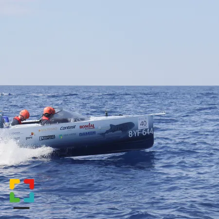 HALLO Magazine Online.nl / Onno Schreurs uit Beegden & TU Delft Hydro Motion Team winnen met waterstofboot het WK van Monaco