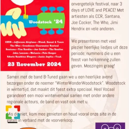 Hallo Magazine Online: WinterWonderWoodstock, een duivels dilemma in Heel