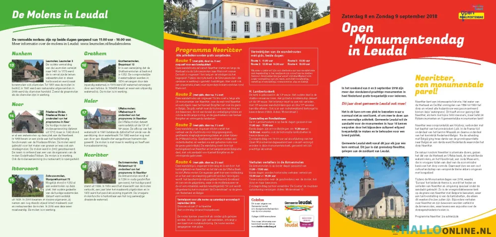 Open monumentendag Leudal 2018 HALLO Online.nl