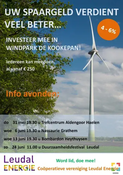 Leudal Energie: groene stroom van eigen bodem