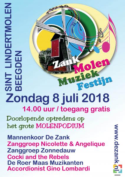 Zank Molen Muziek Festijn 2018