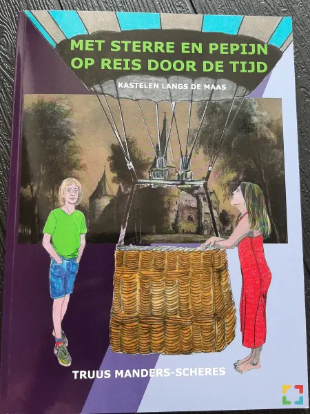 Het boek ‘Met Sterre en Pepijn op reis door de tijd’ is een echt doeboek.