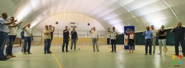 Aftrap renovatie vloer Sporthal 't Maasveld