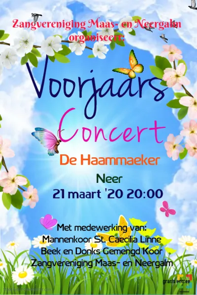 HALLO Online/Magazine Zangvereniging Maas- en Neergalm organiseert: Voorjaarsconcert  HALLO Online.nl