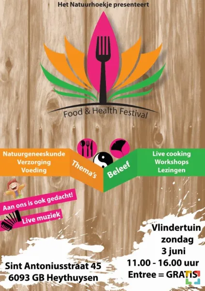 Food & Health festival  met 35 deelnemers