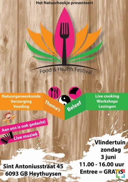 Food & Health festival  met 35 deelnemers
