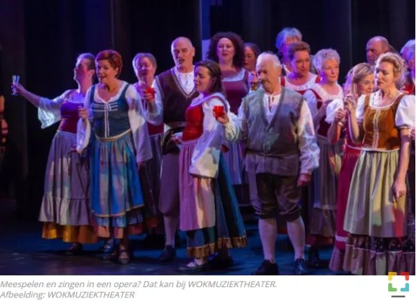 HALLO Online/Magazine/WOKMUZIEKTHEATER viert 40-jarig bestaan met bijzondere productie HALLO Online.nl